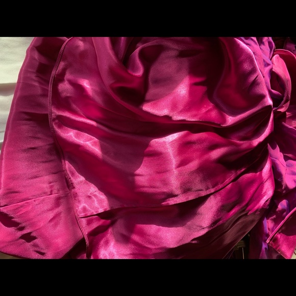 Rimini magenta dressy dress - size 6 - Picture 11 of 13